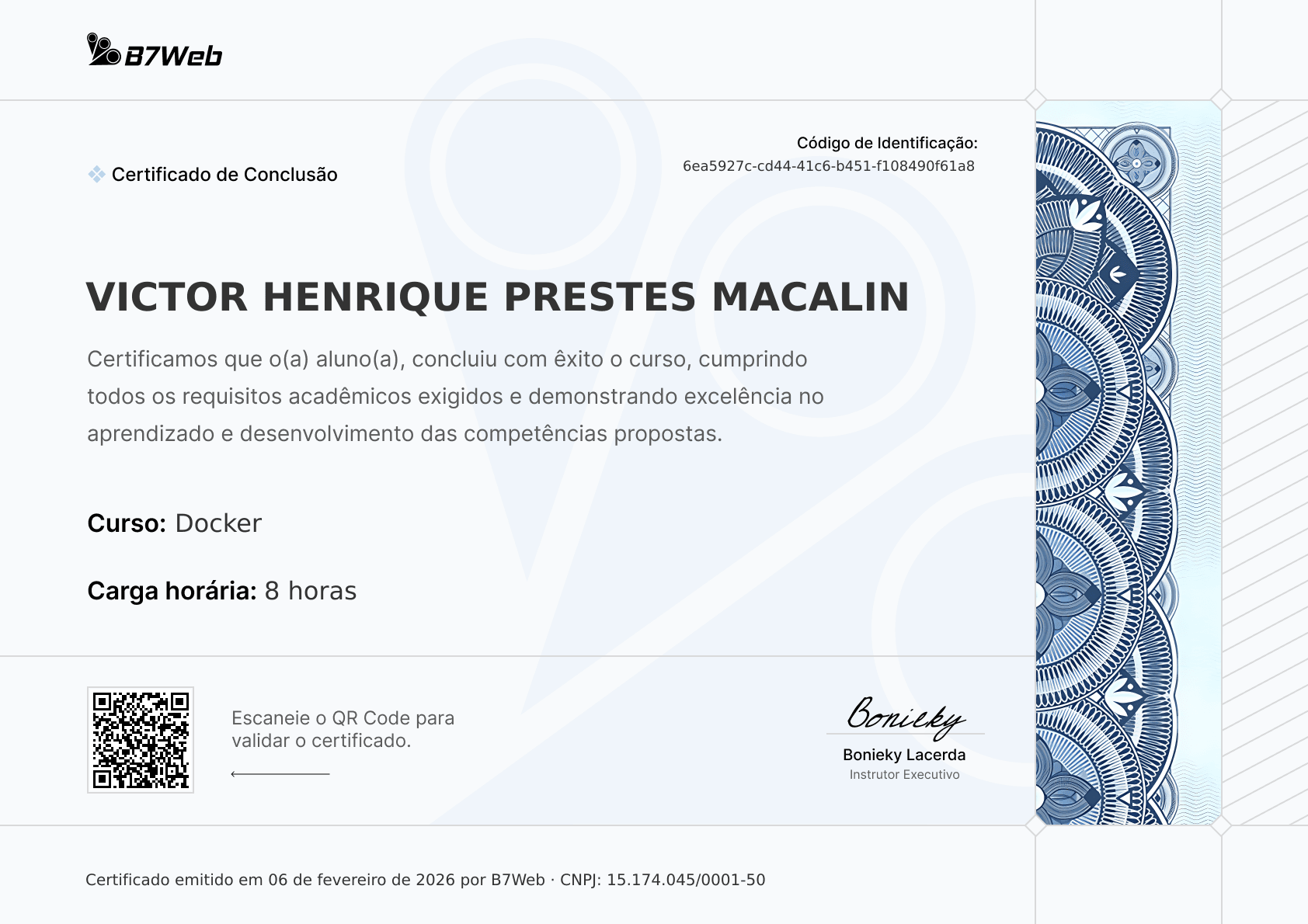 Certificado