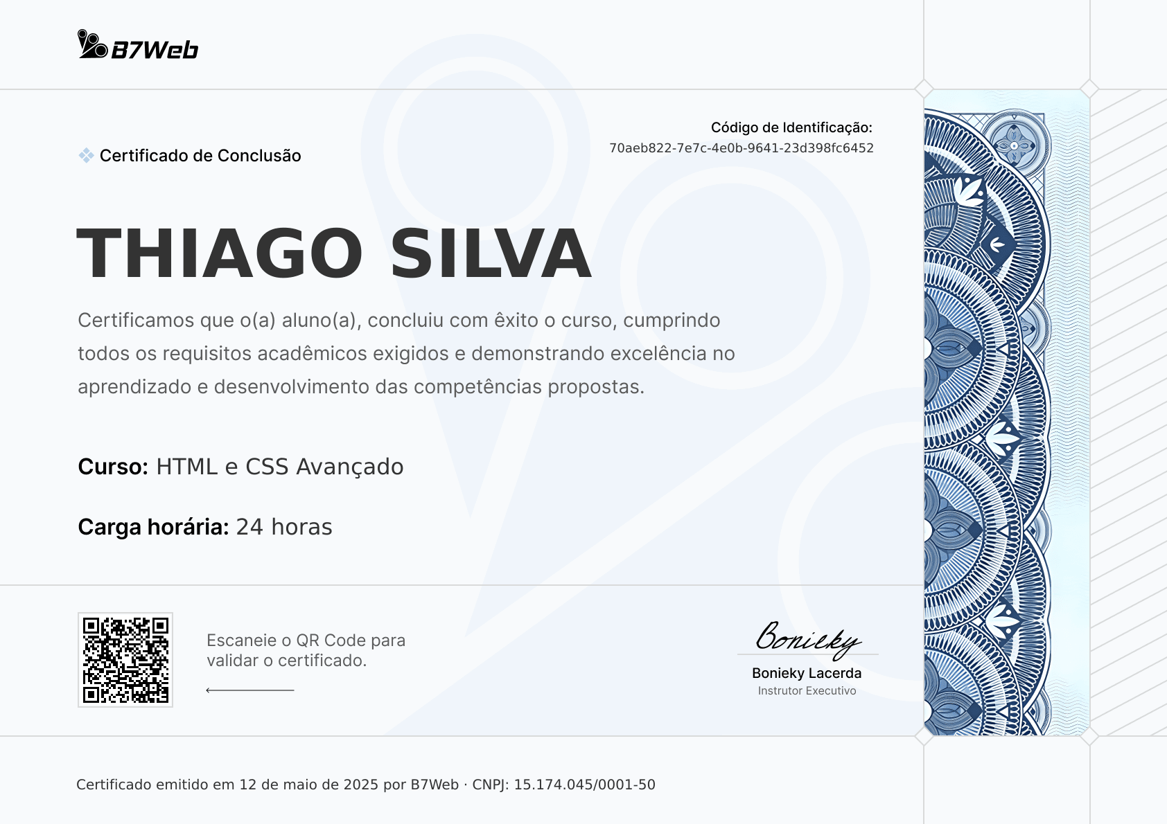 Certificado