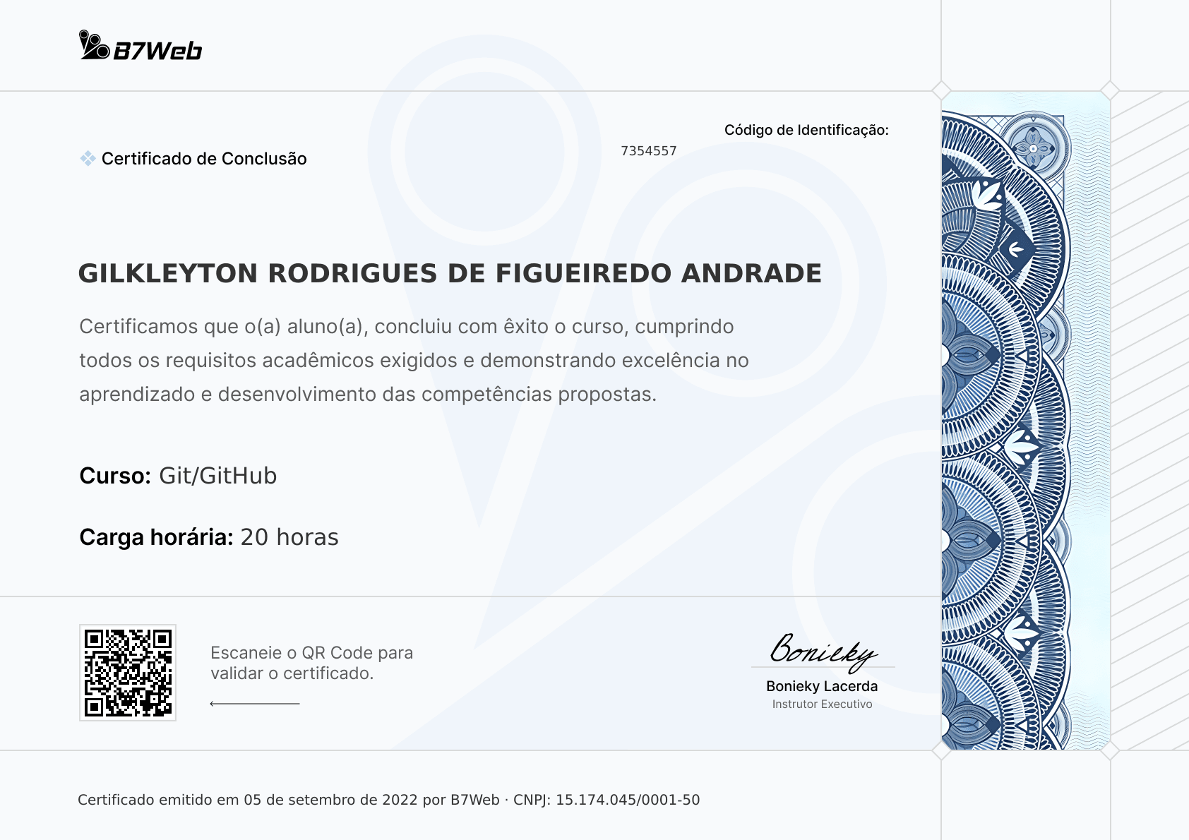 Certificado