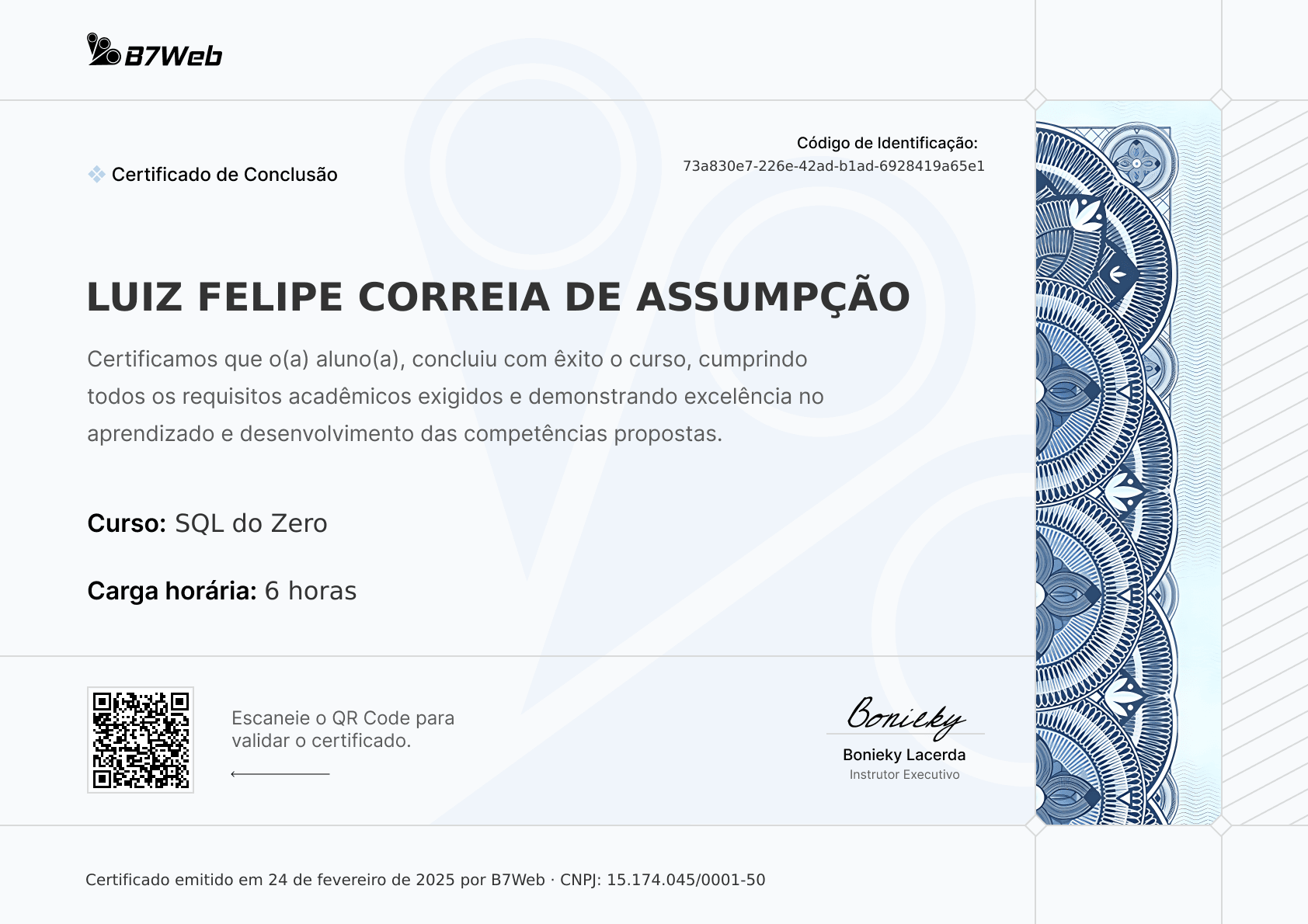 Certificado