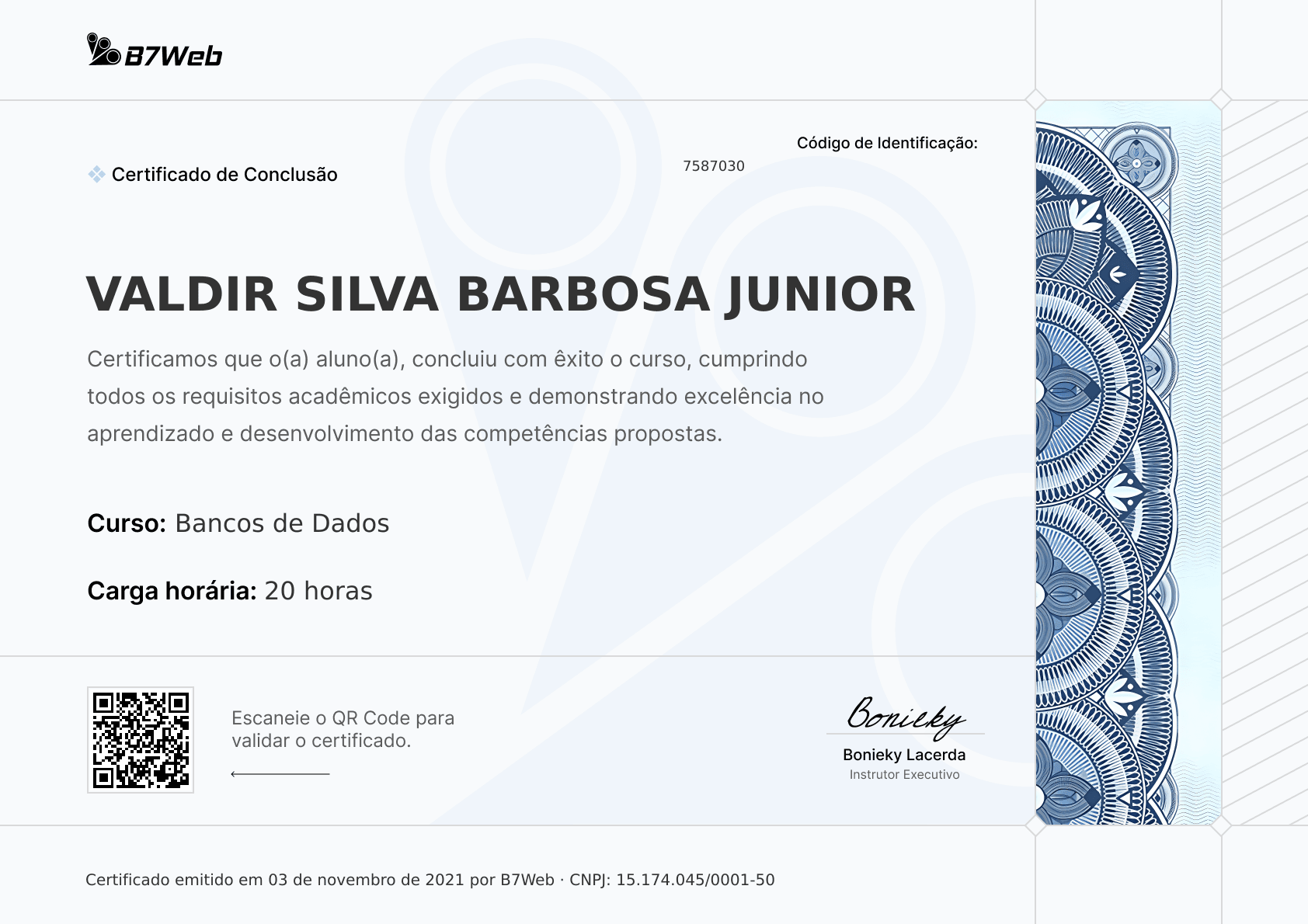 Certificado