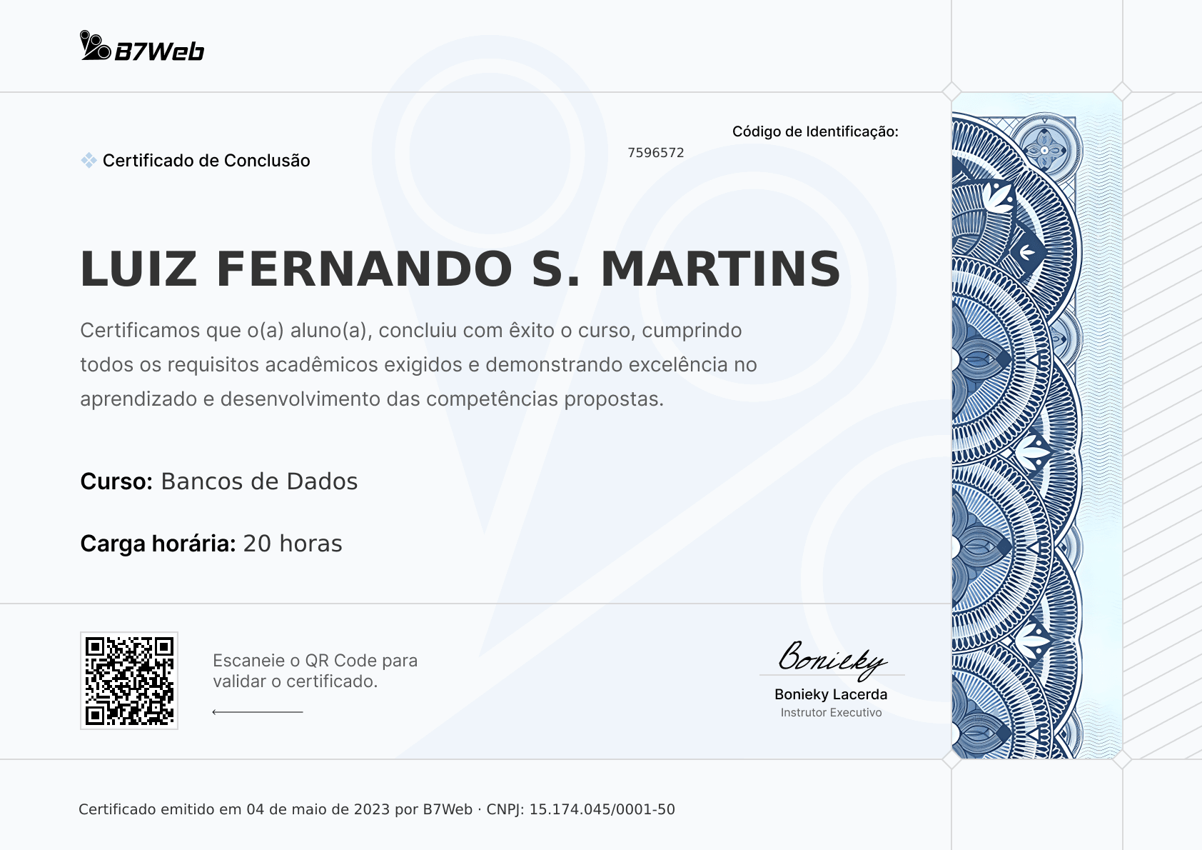 Certificado