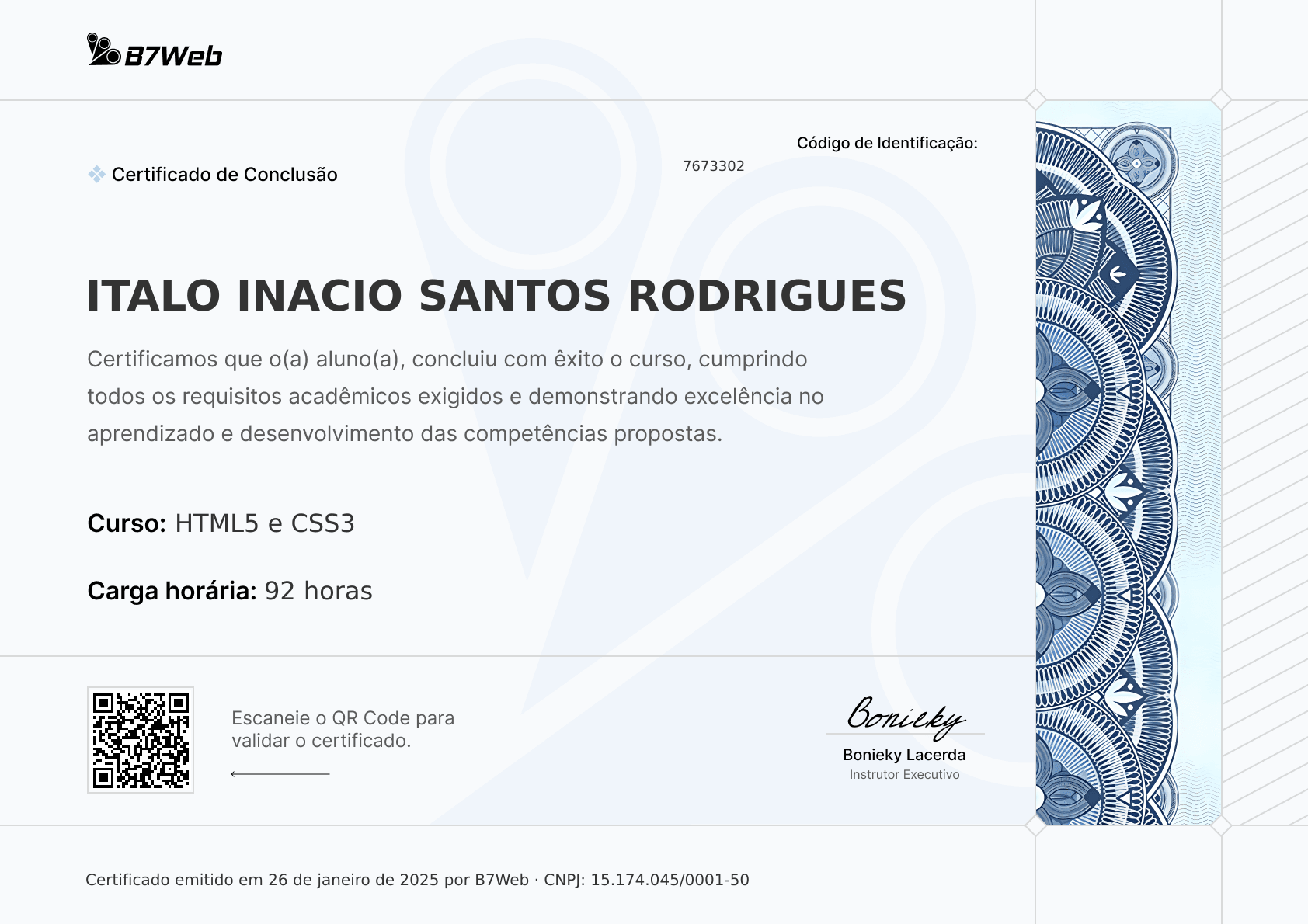 Certificado