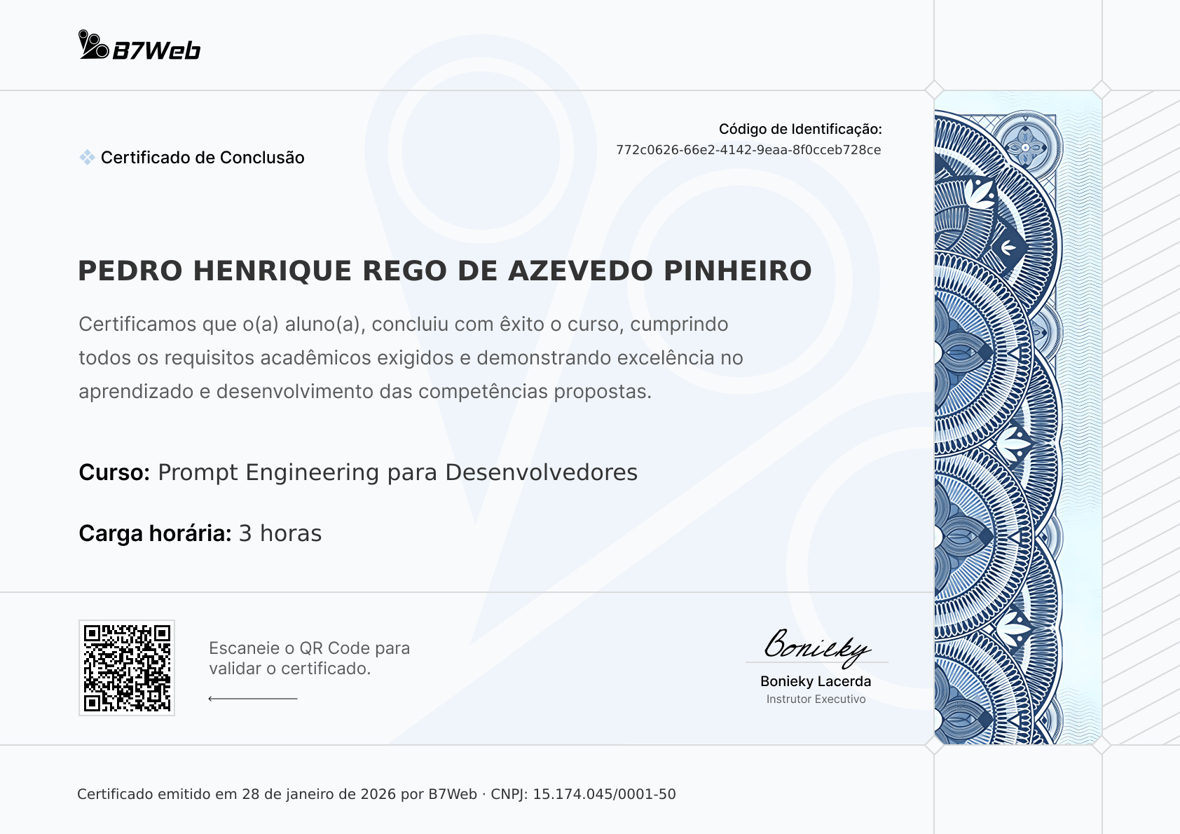 Certificado