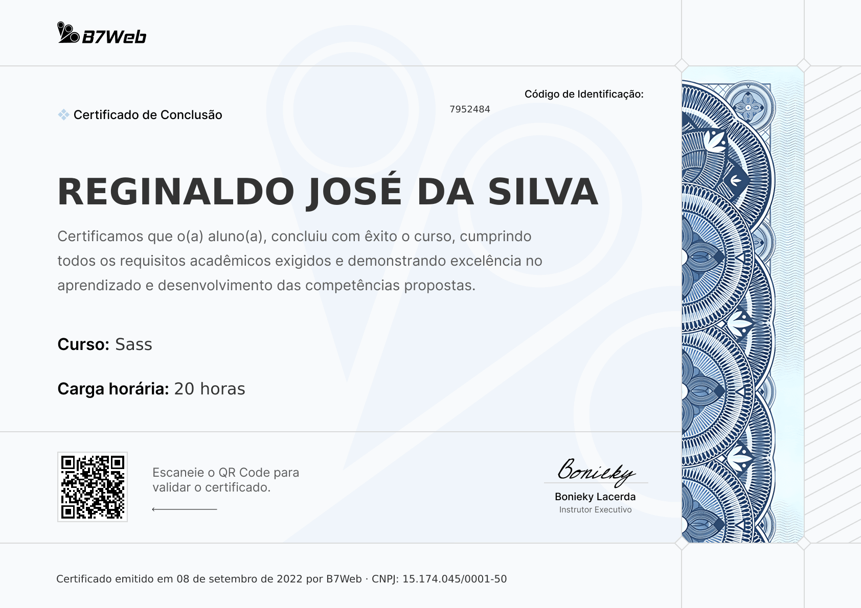 Certificado