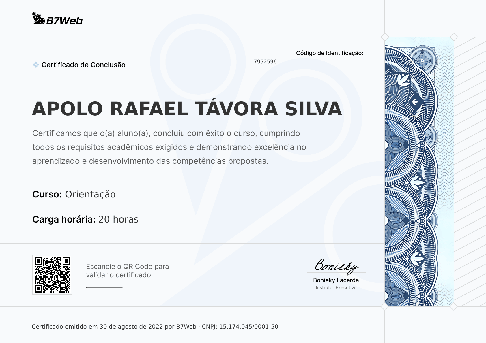 Certificado