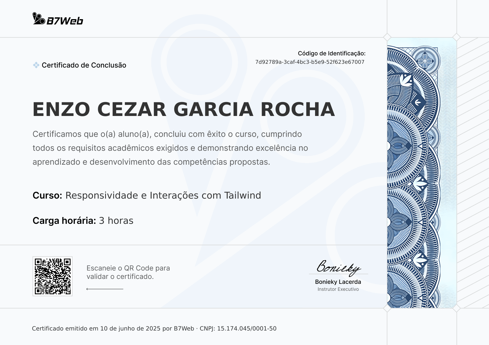 Certificado