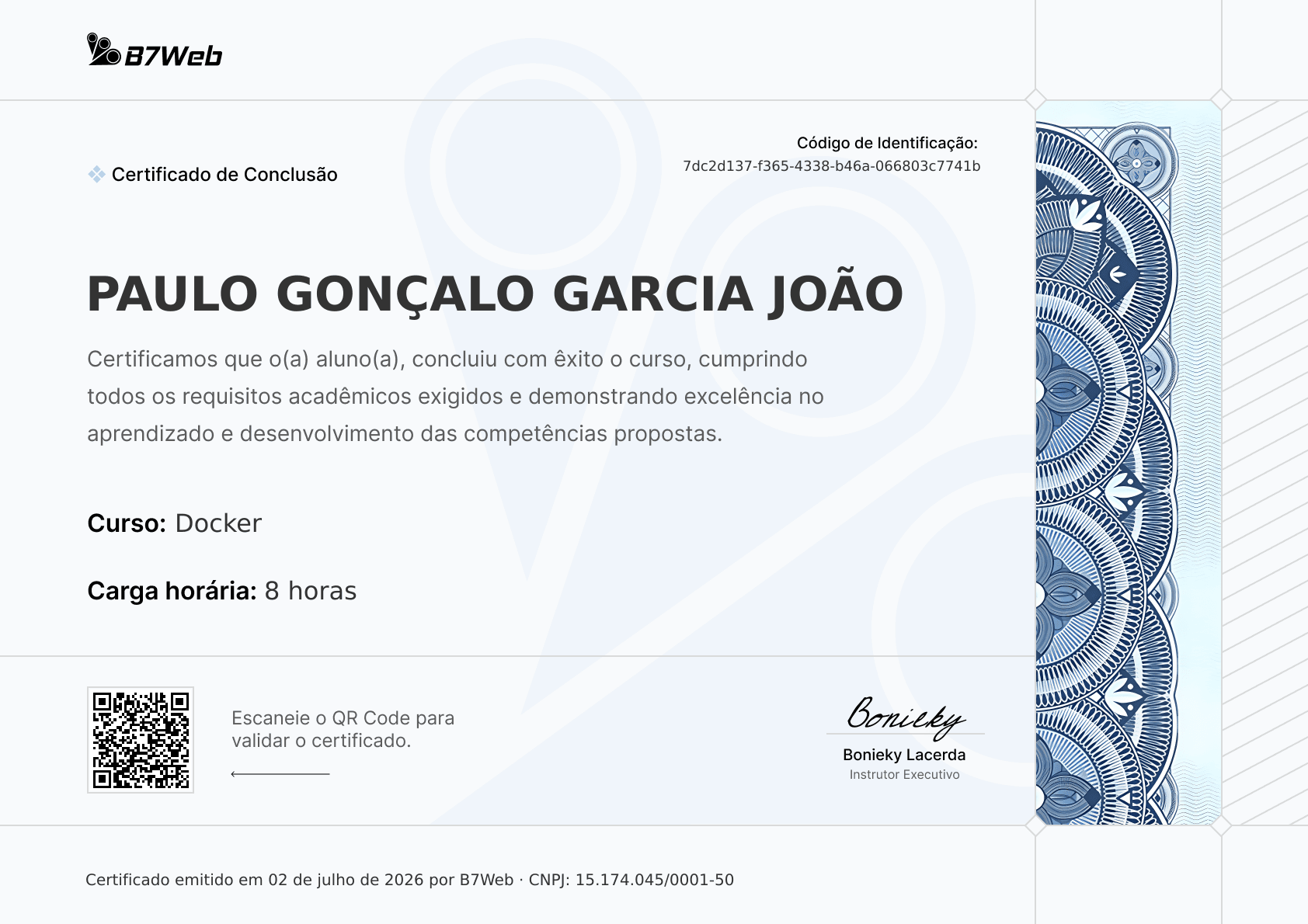 Certificado
