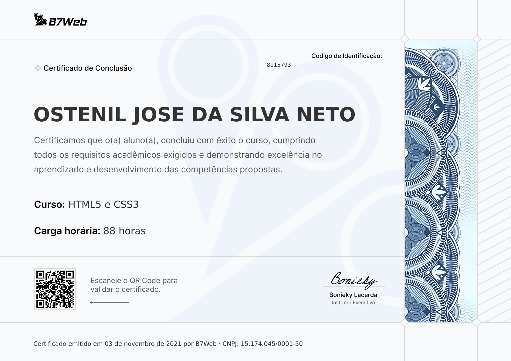 Certificado
