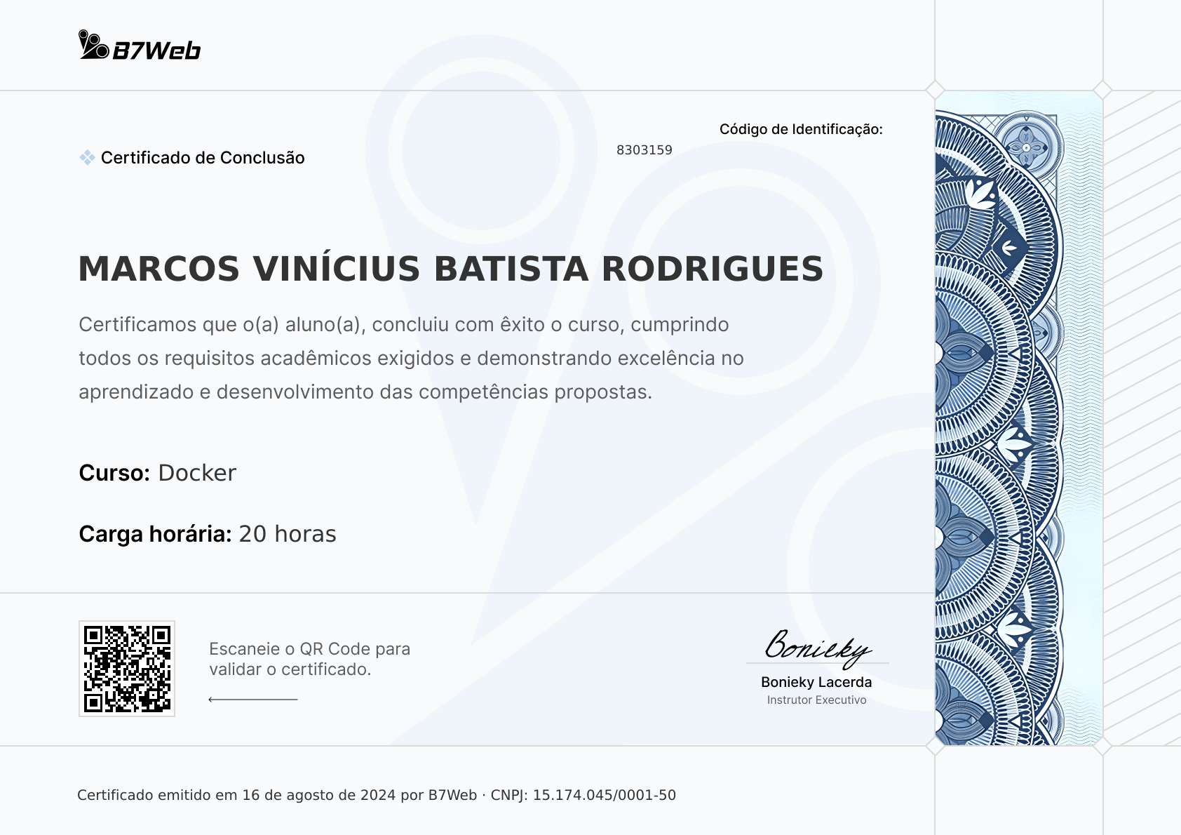 Certificado