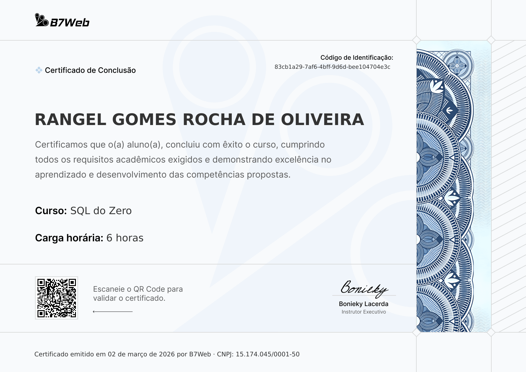 Certificado