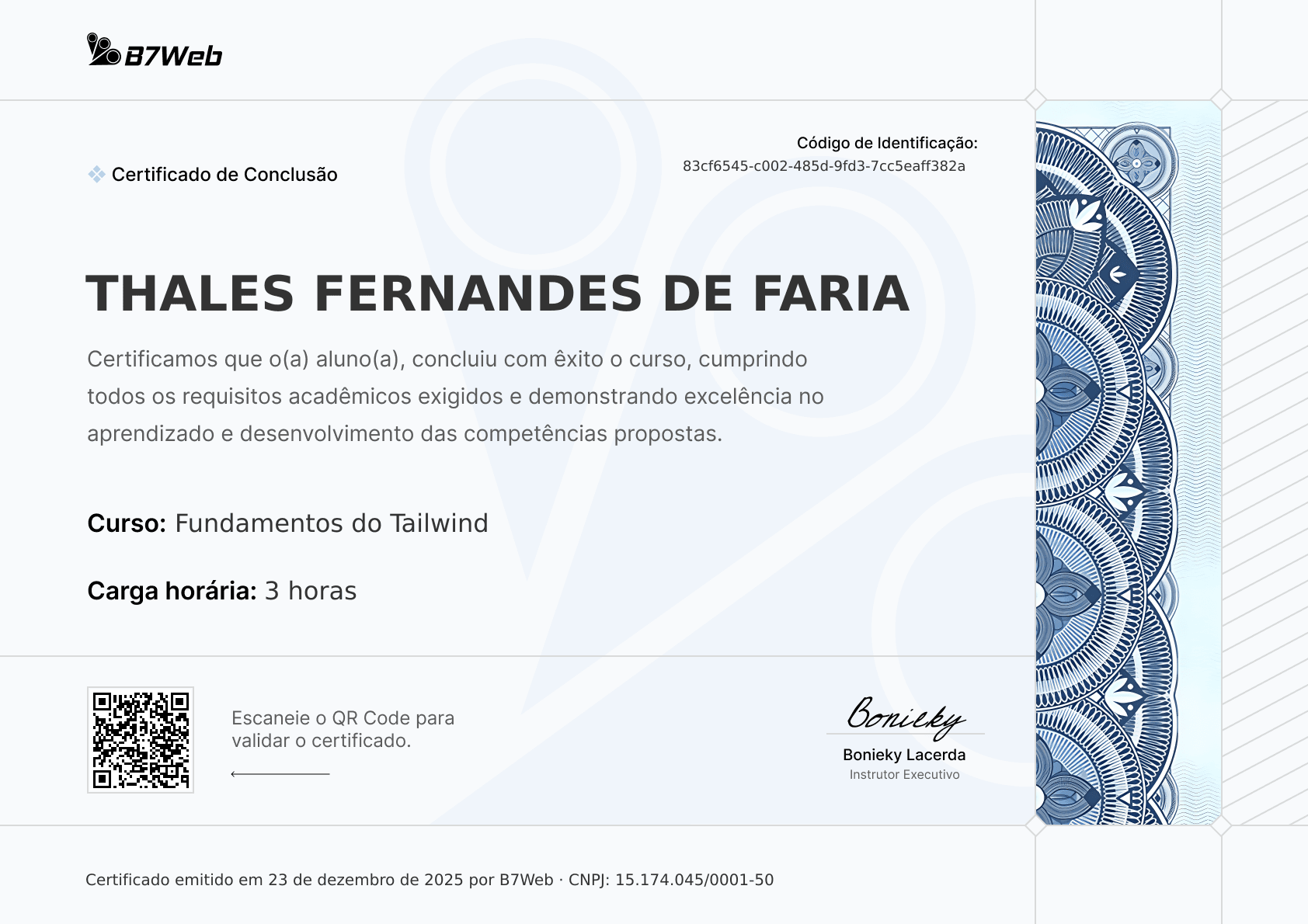 Certificado