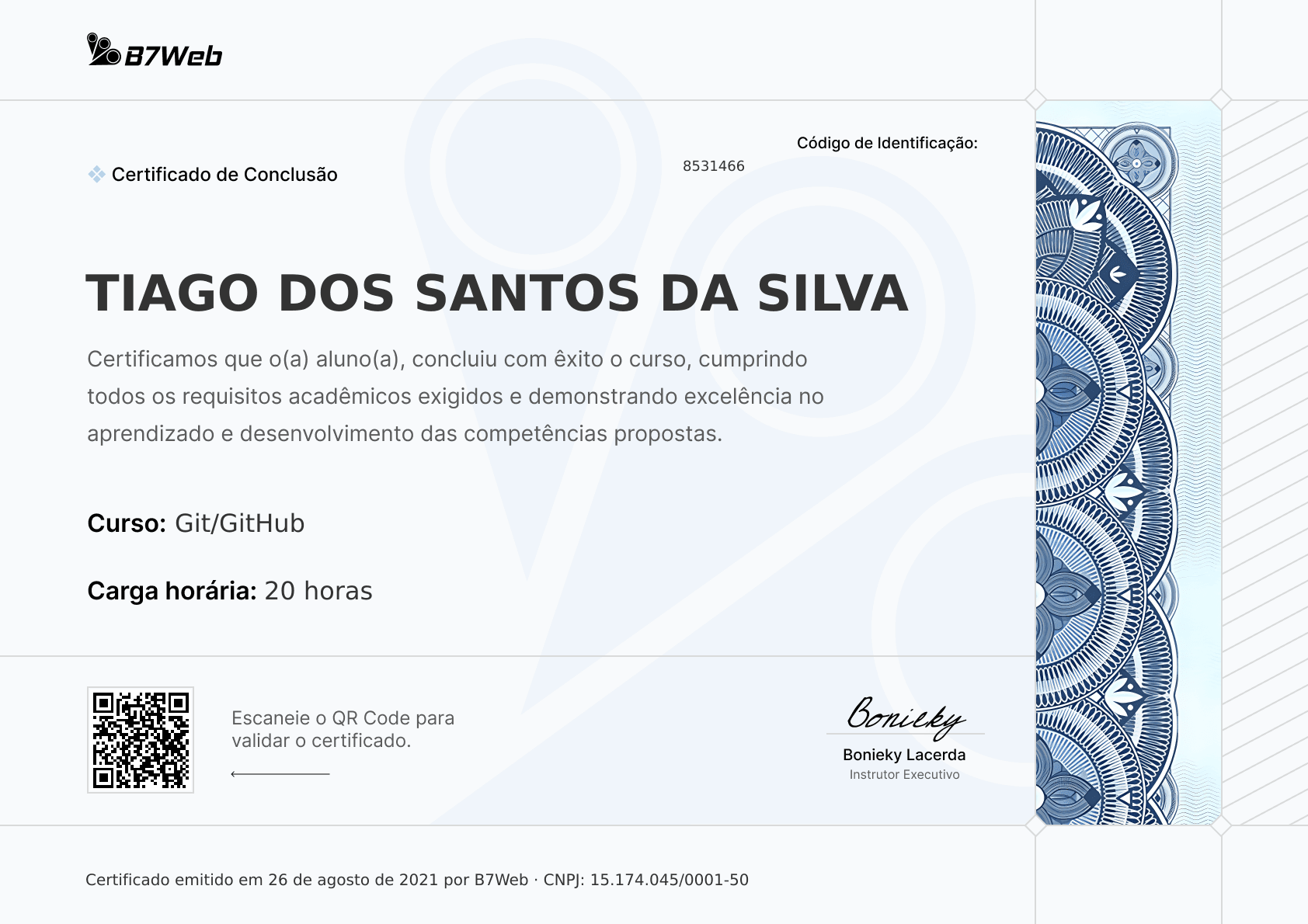 Certificado