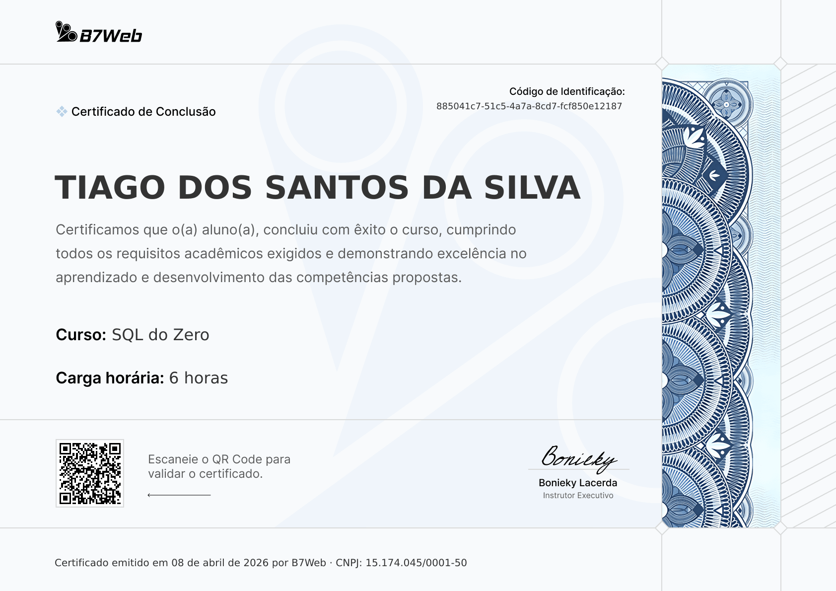 Certificado