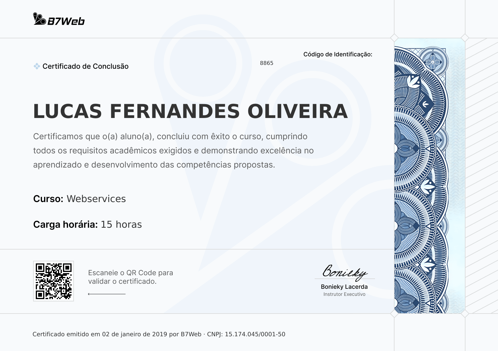 Certificado
