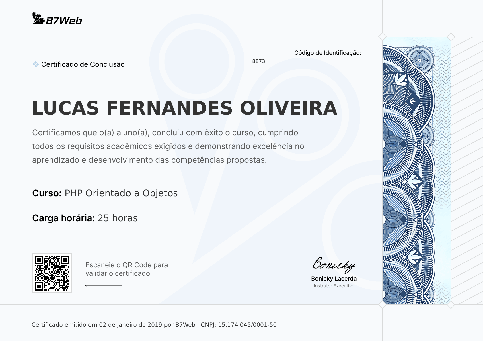 Certificado