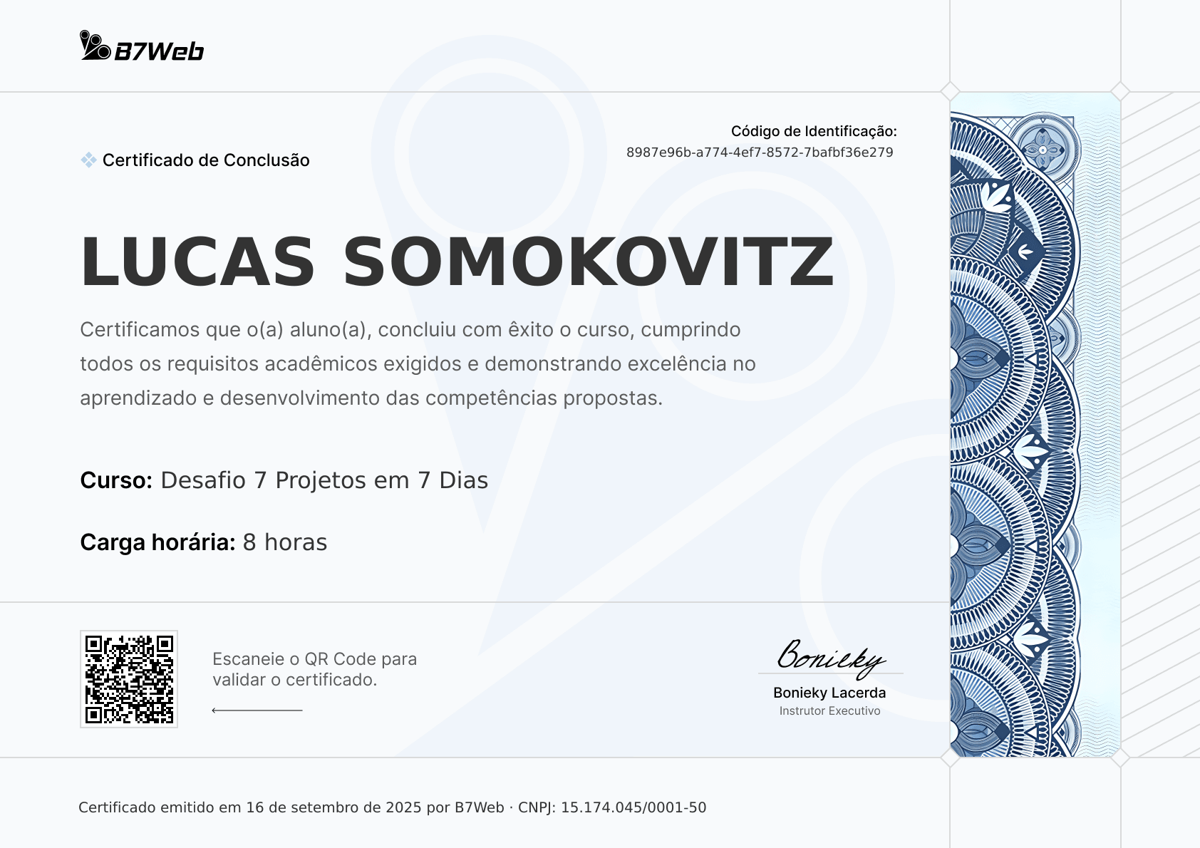 Certificado