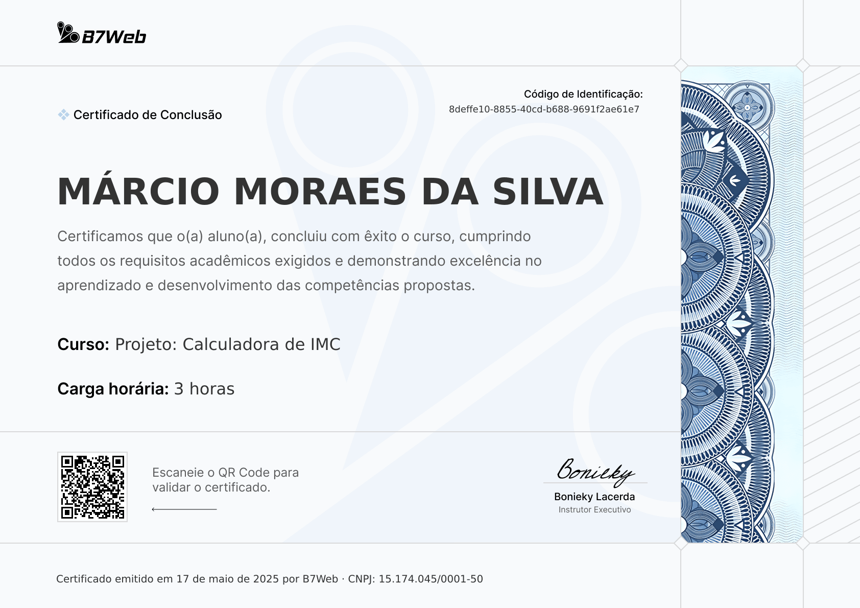 Certificado