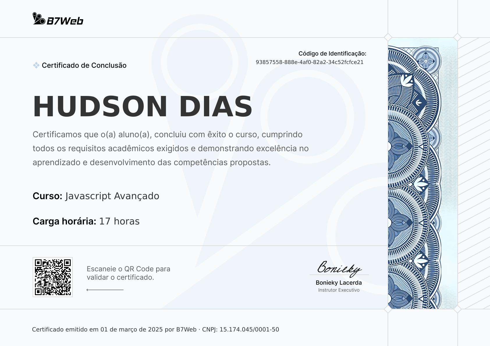 Certificado