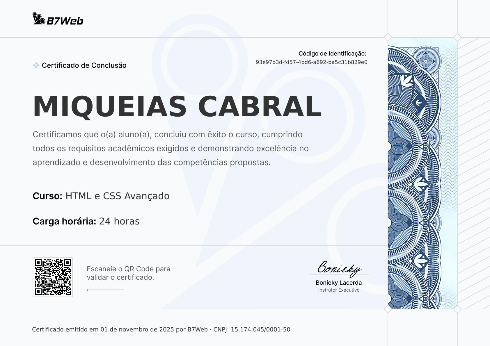 Certificado