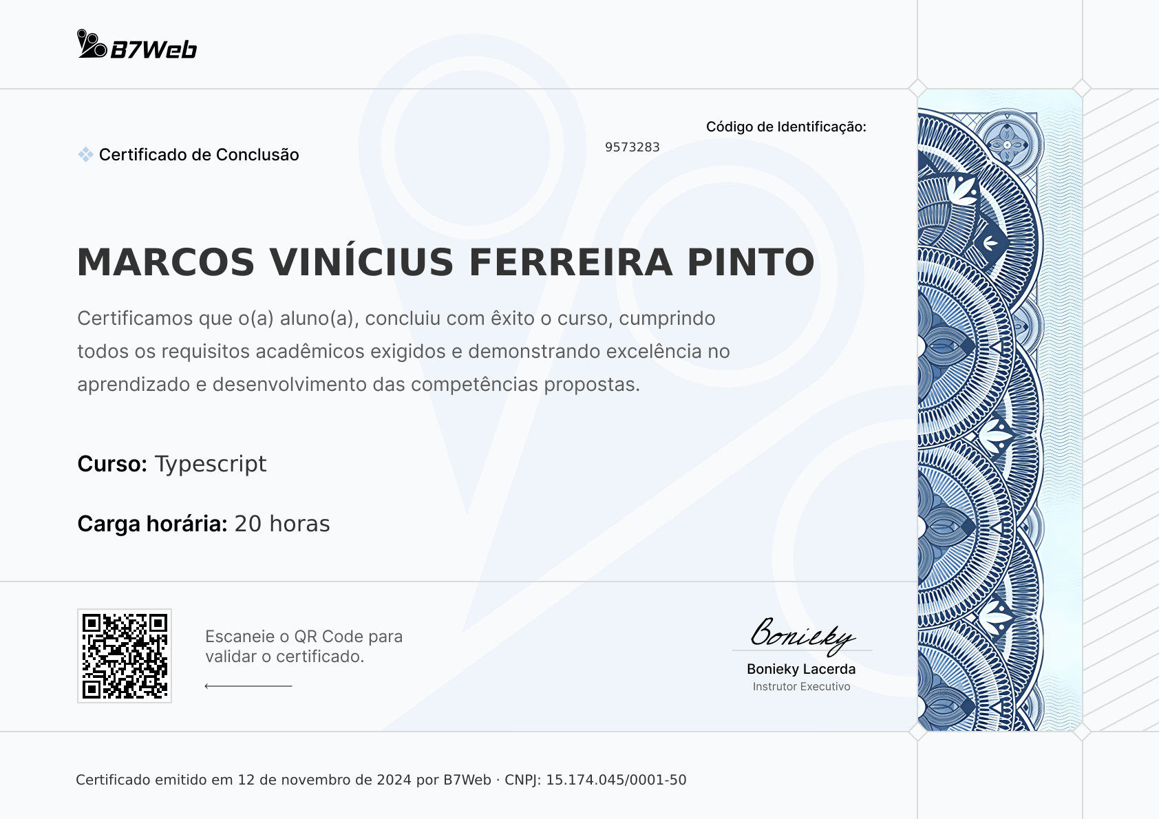 Certificado