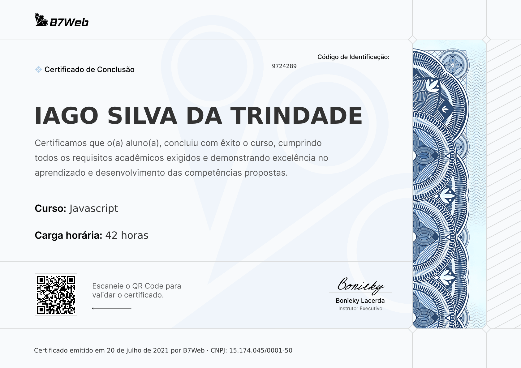 Certificado