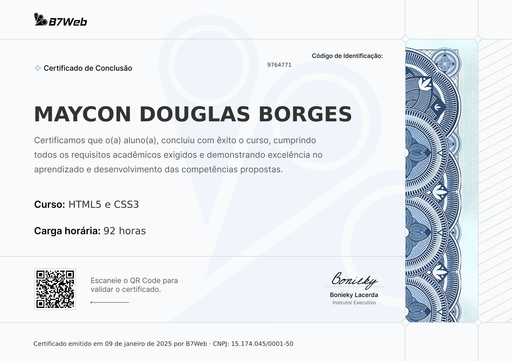 Certificado