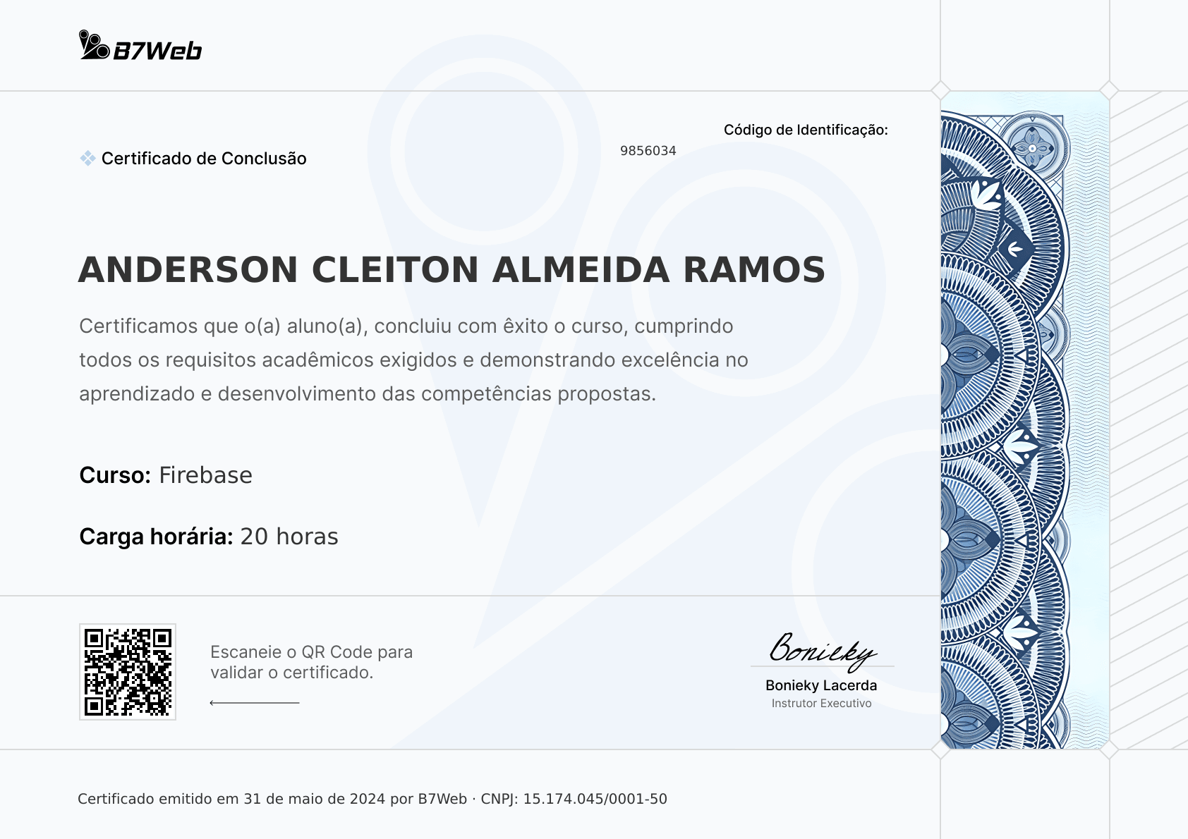 Certificado