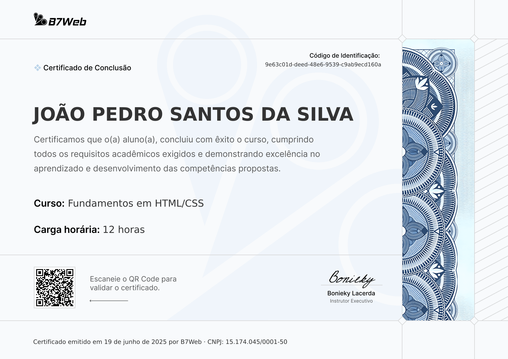 Certificado