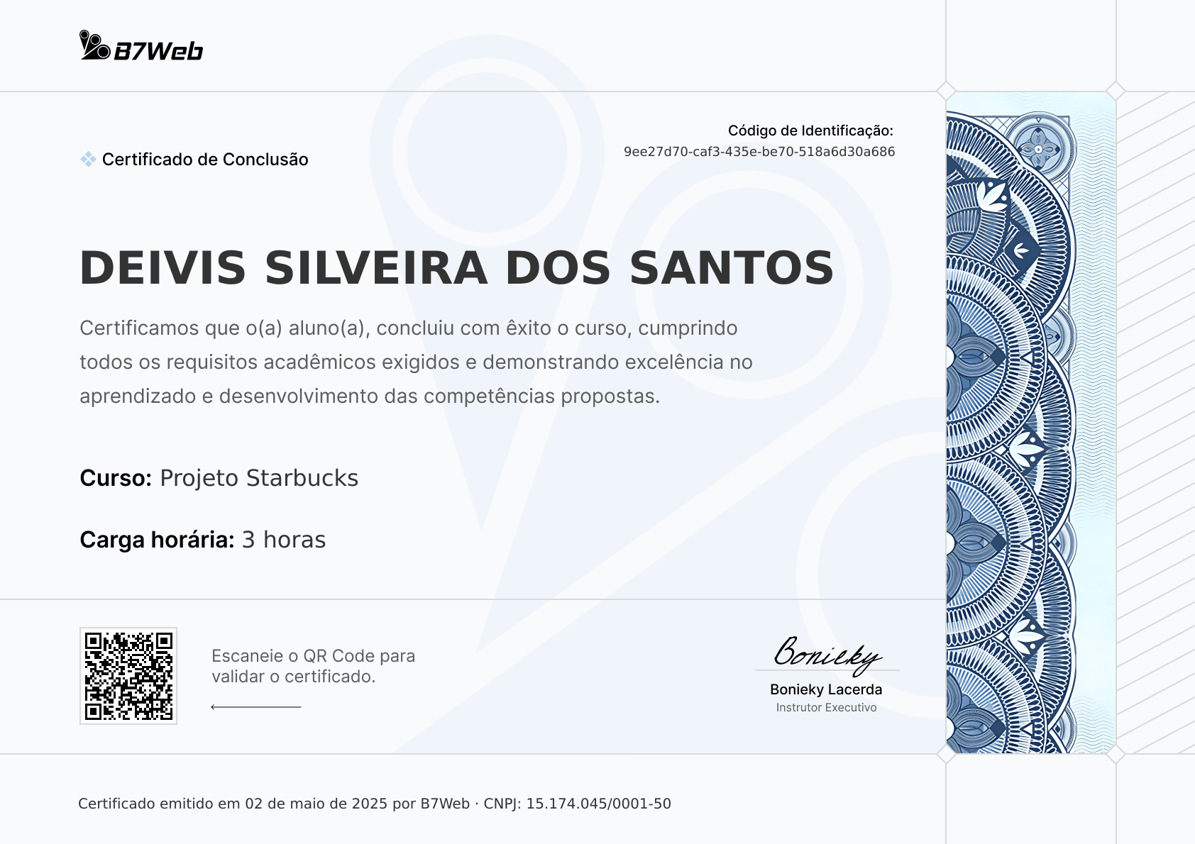 Certificado