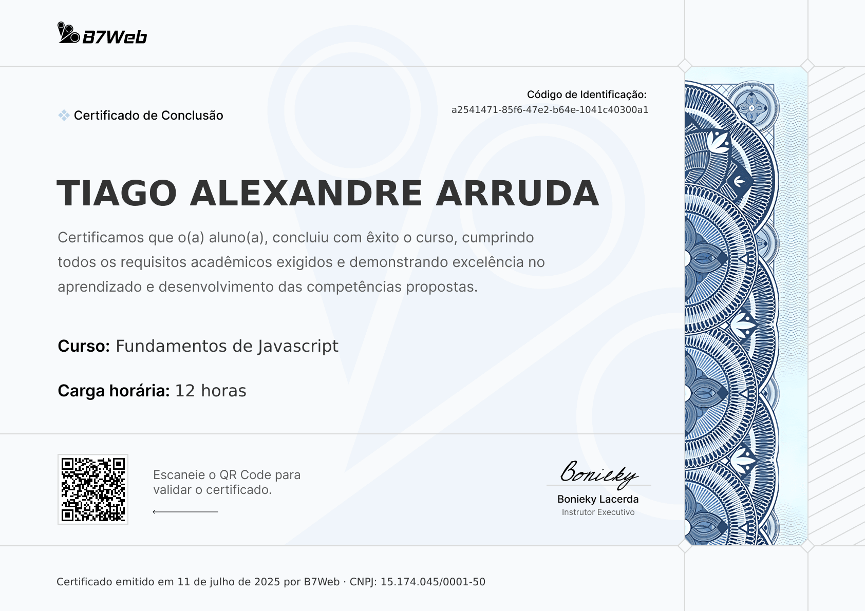 Certificado