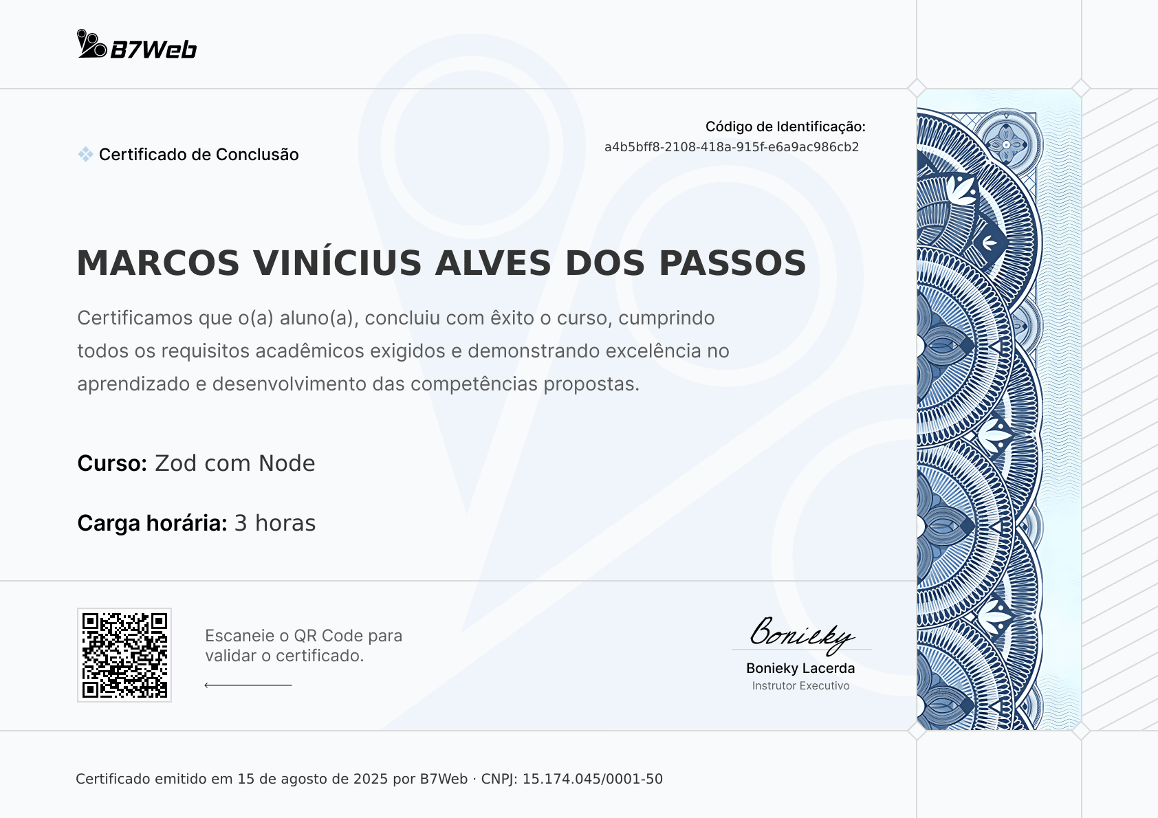 Certificado