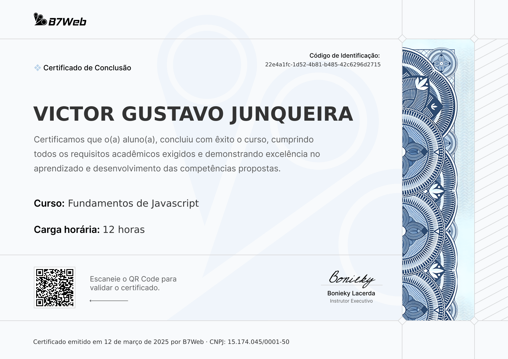 Certificado