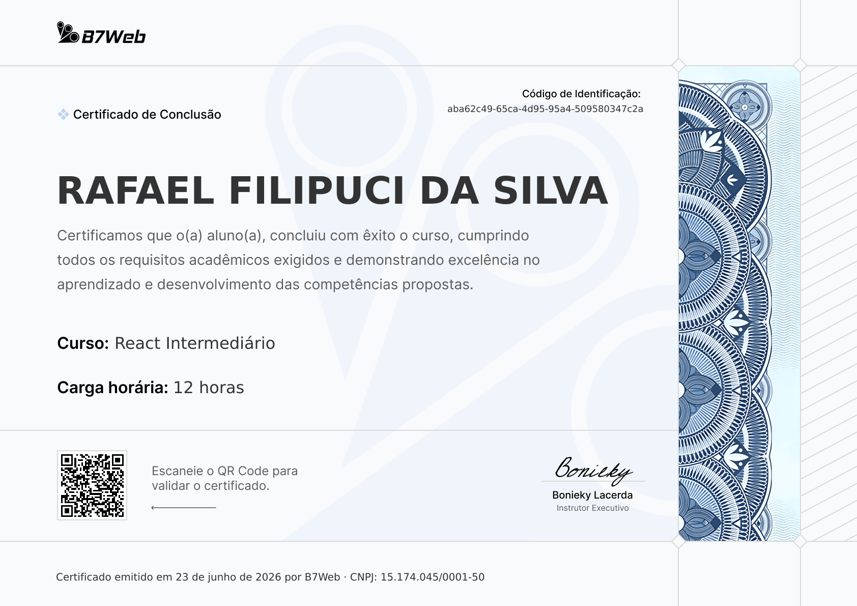 Certificado