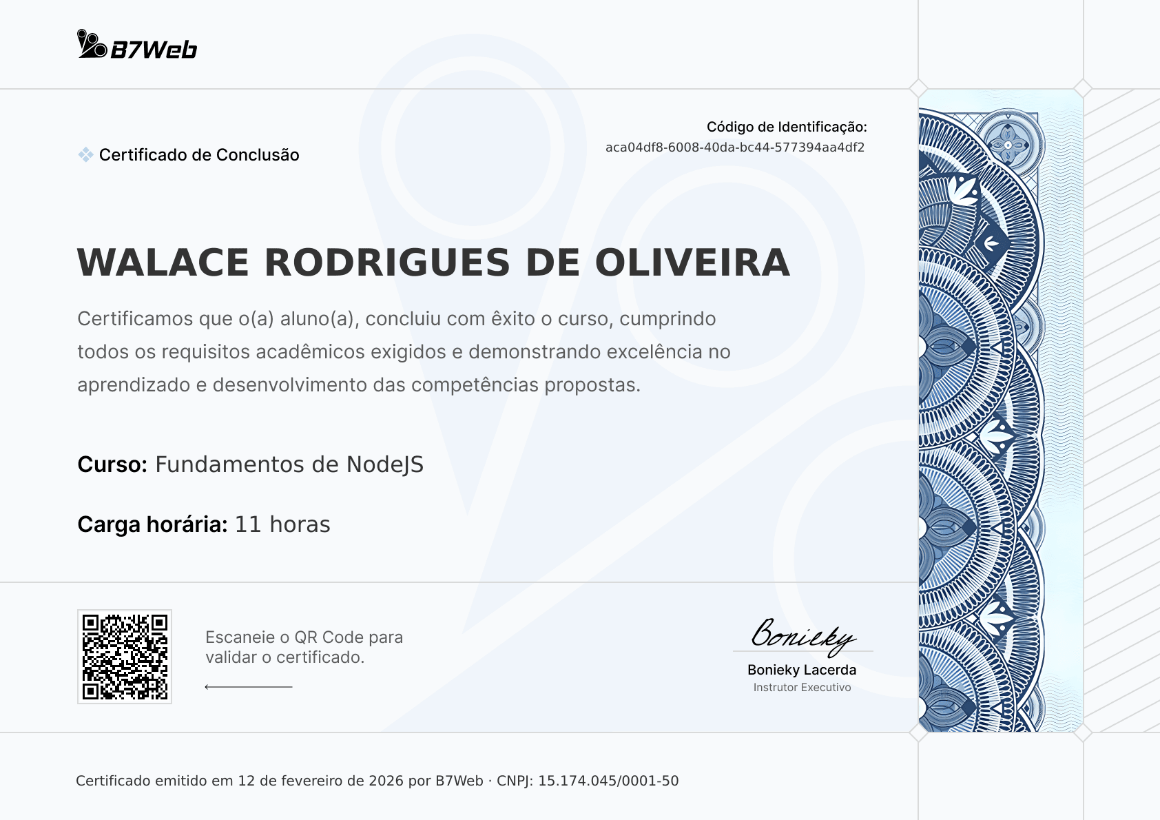 Certificado