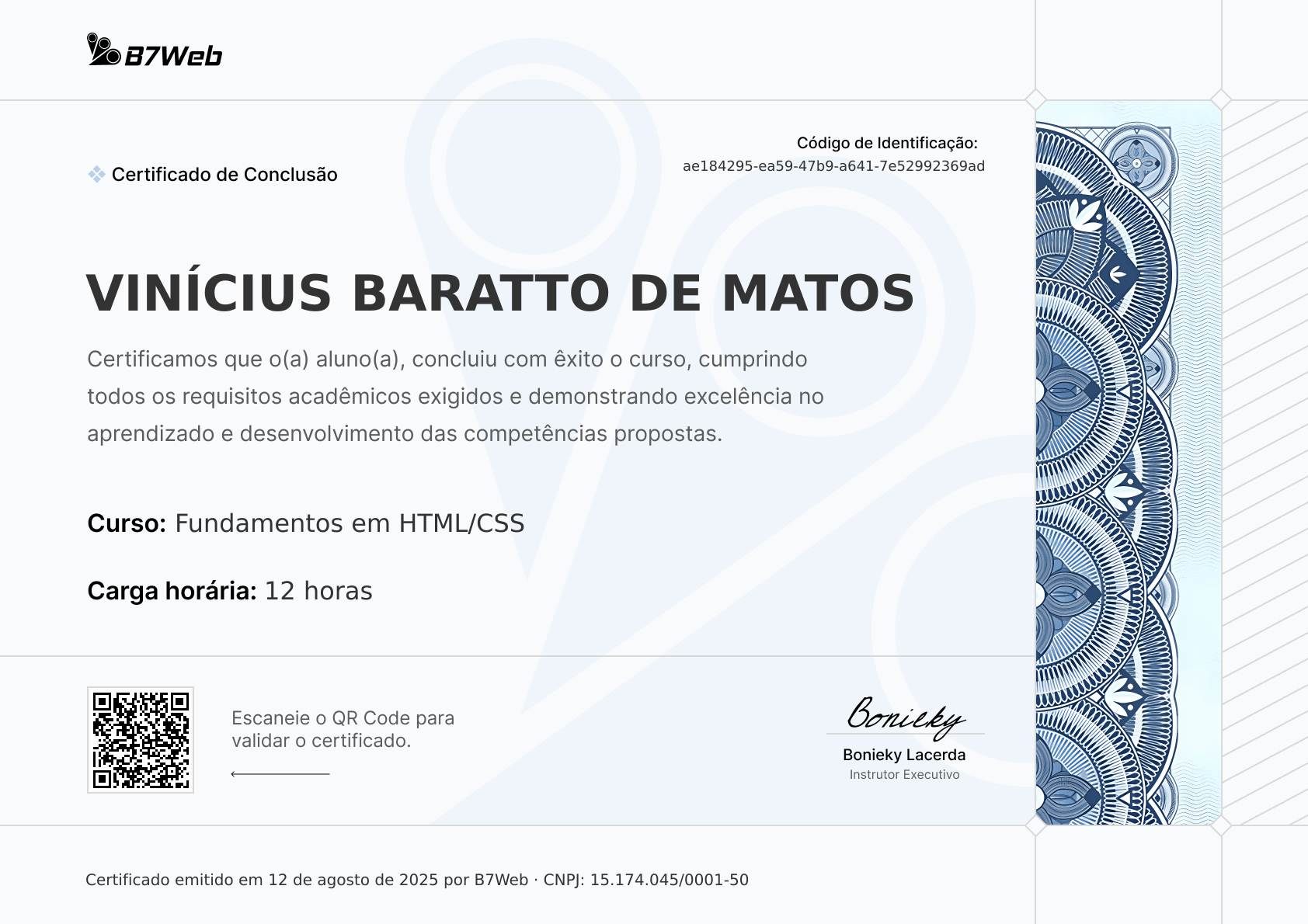 Certificado