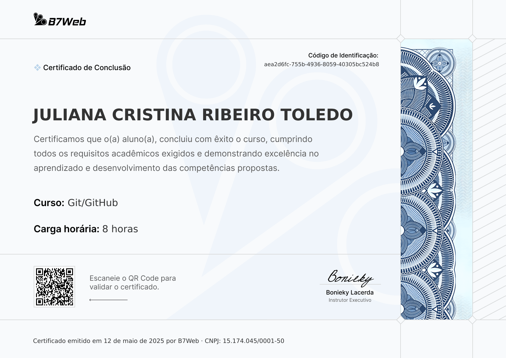 Certificado
