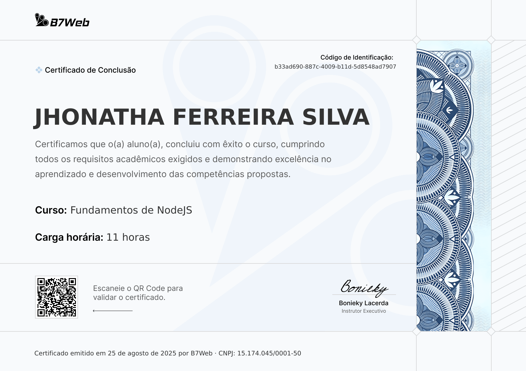Certificado