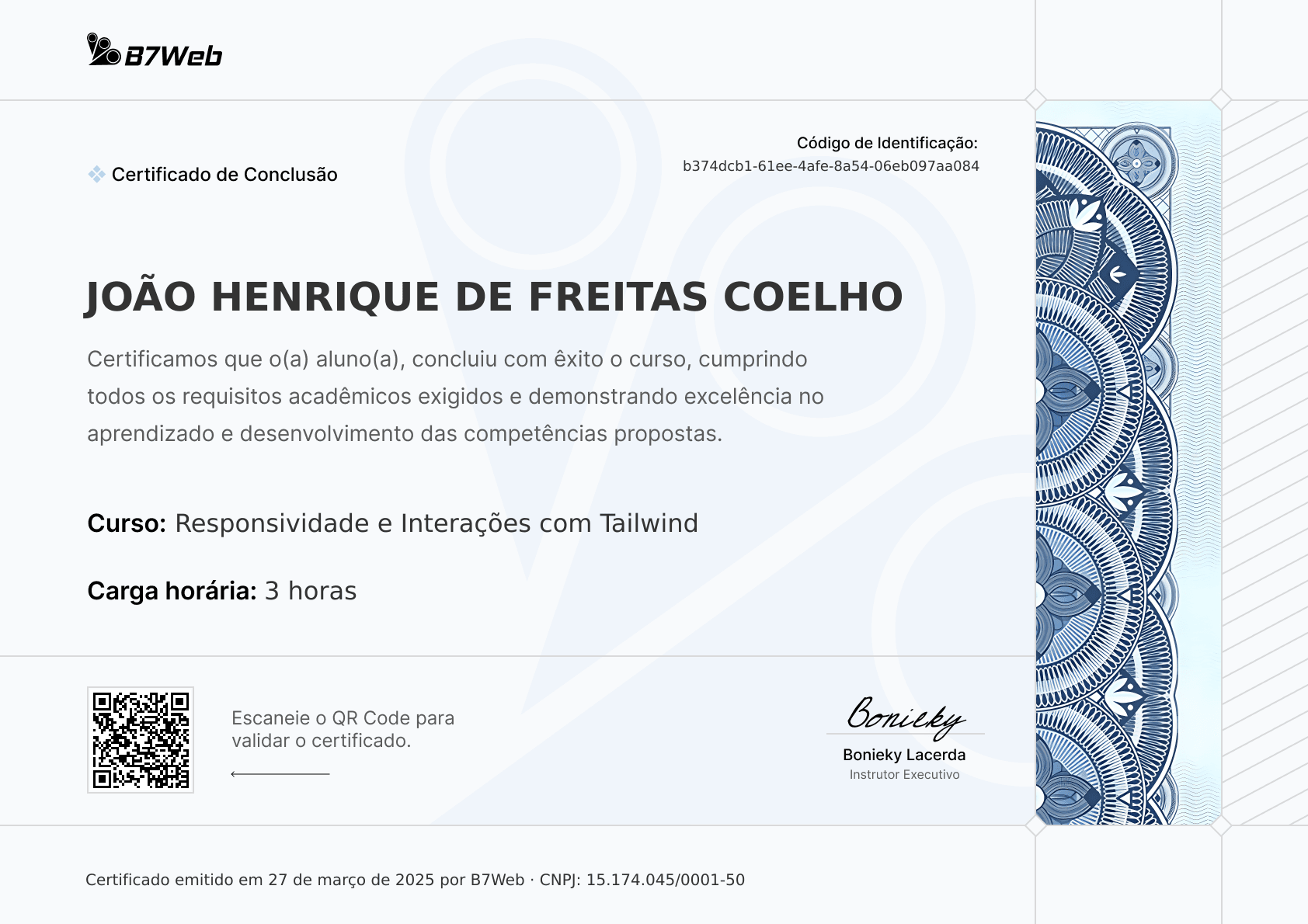 Certificado