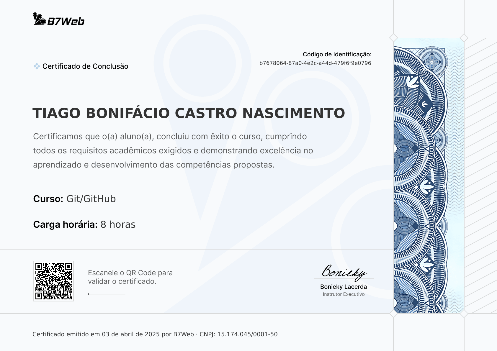 Certificado