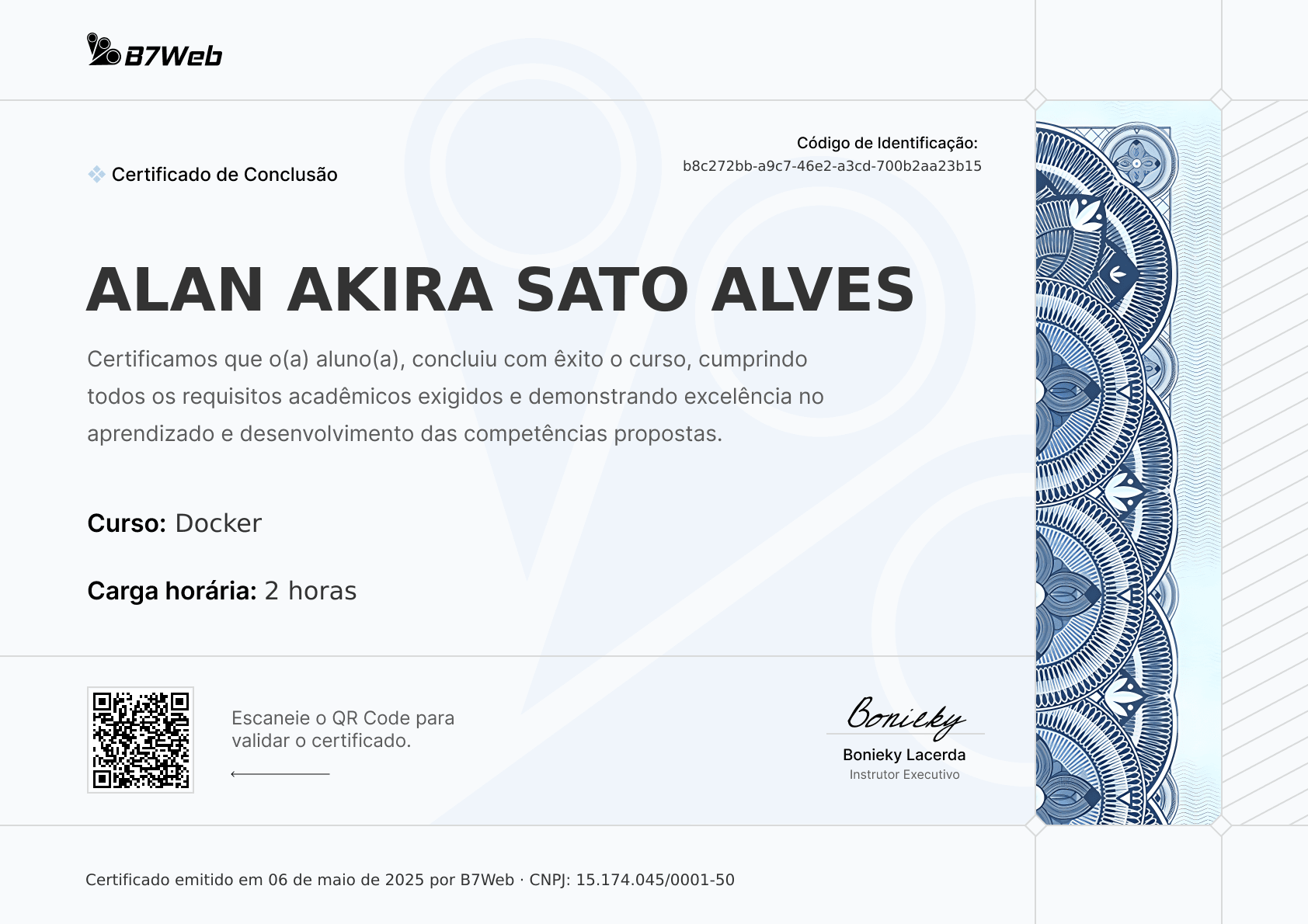Certificado