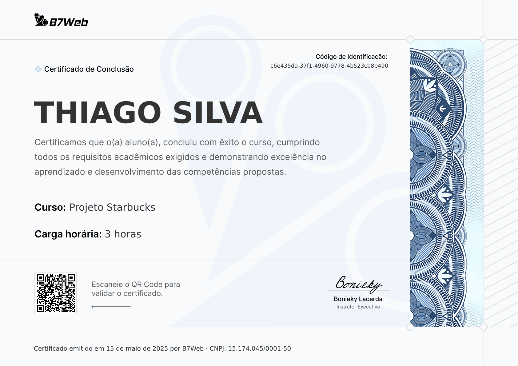 Certificado