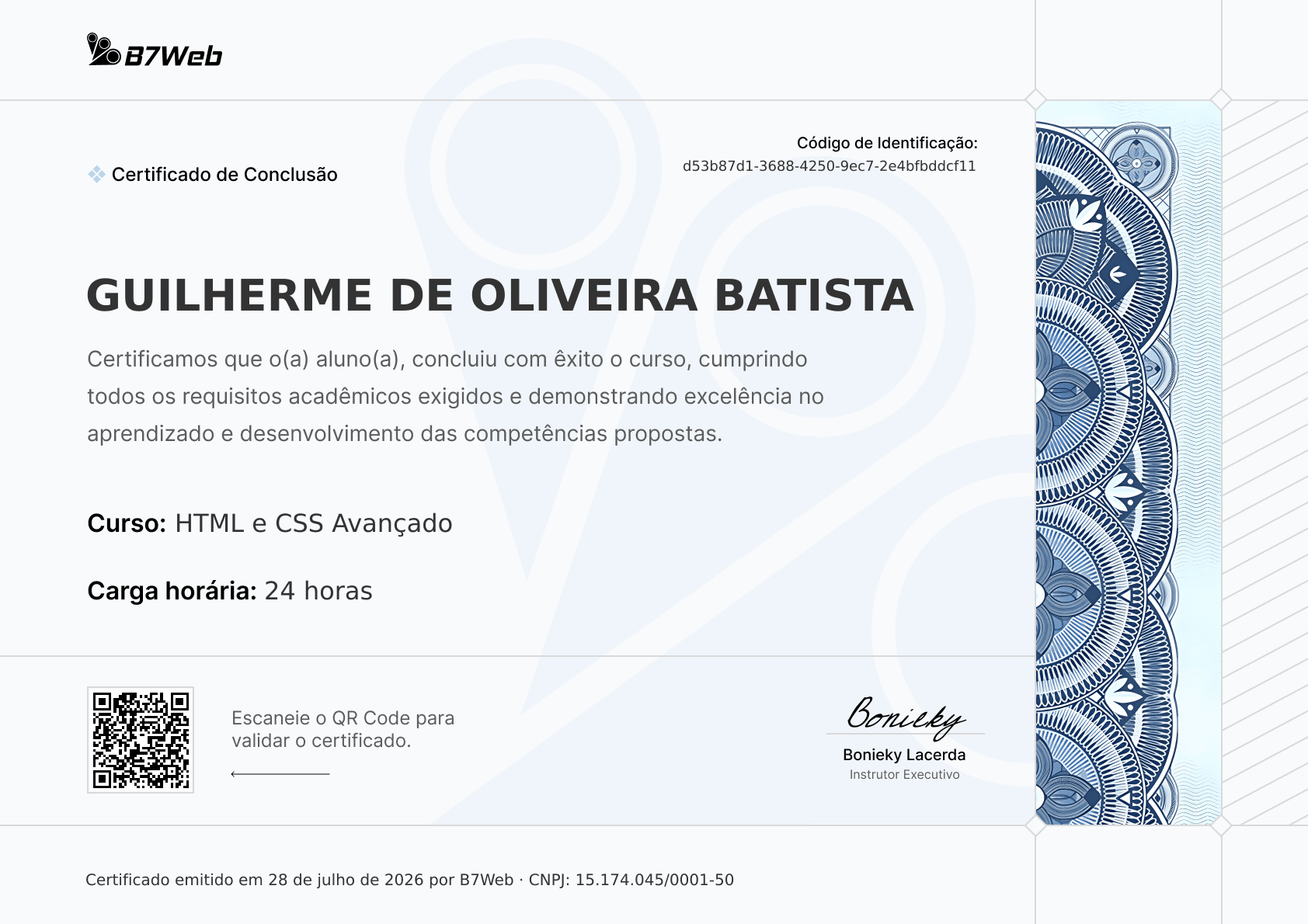 Certificado