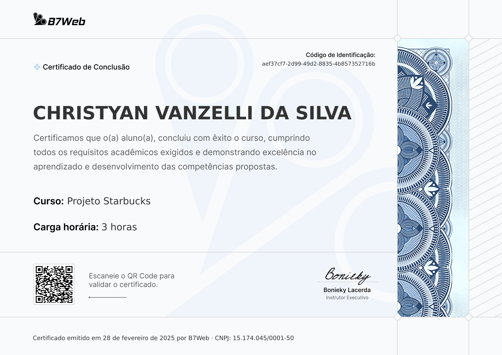Certificado