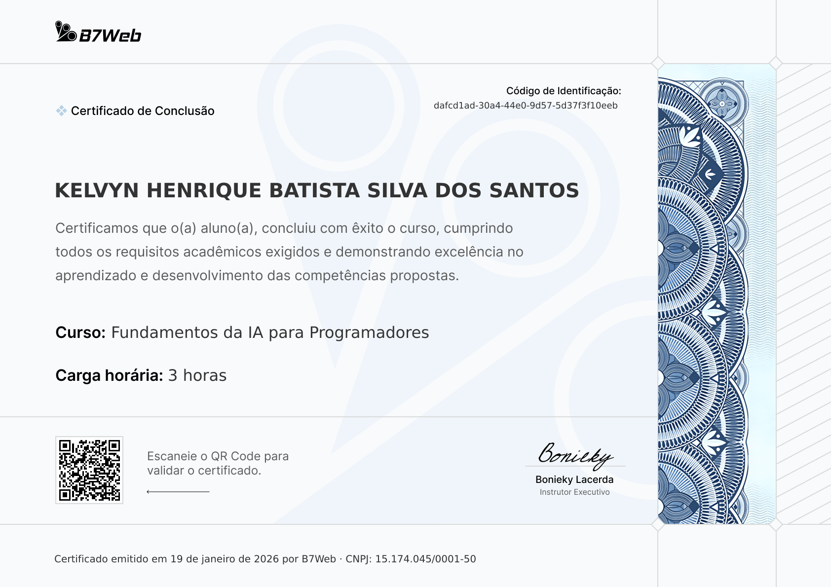 Certificado