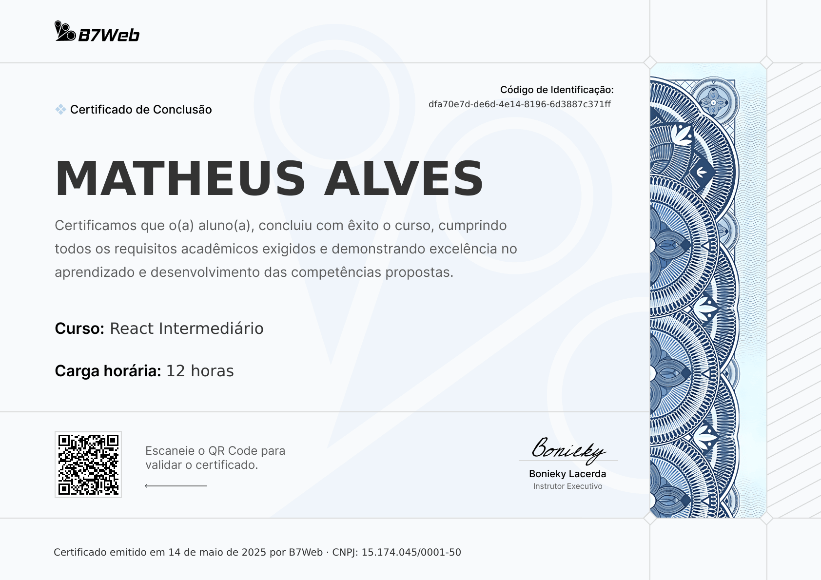 Certificado