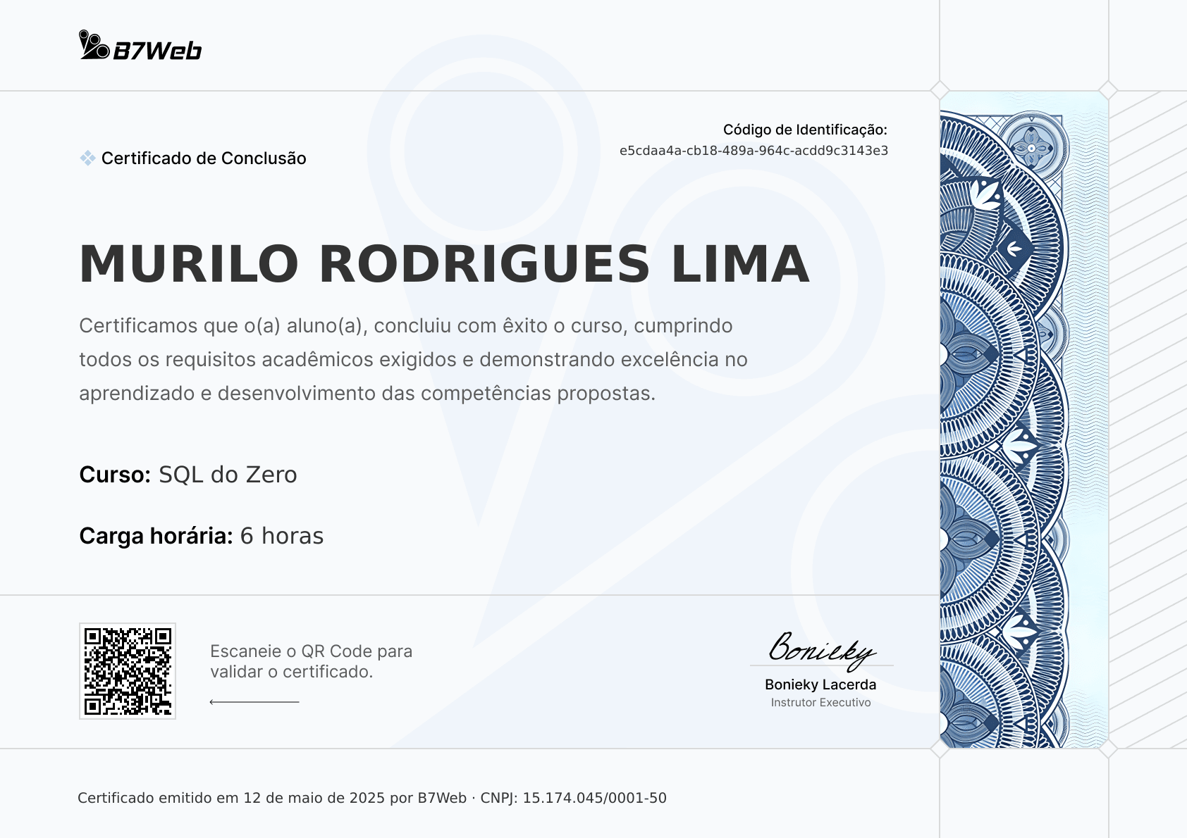 Certificado
