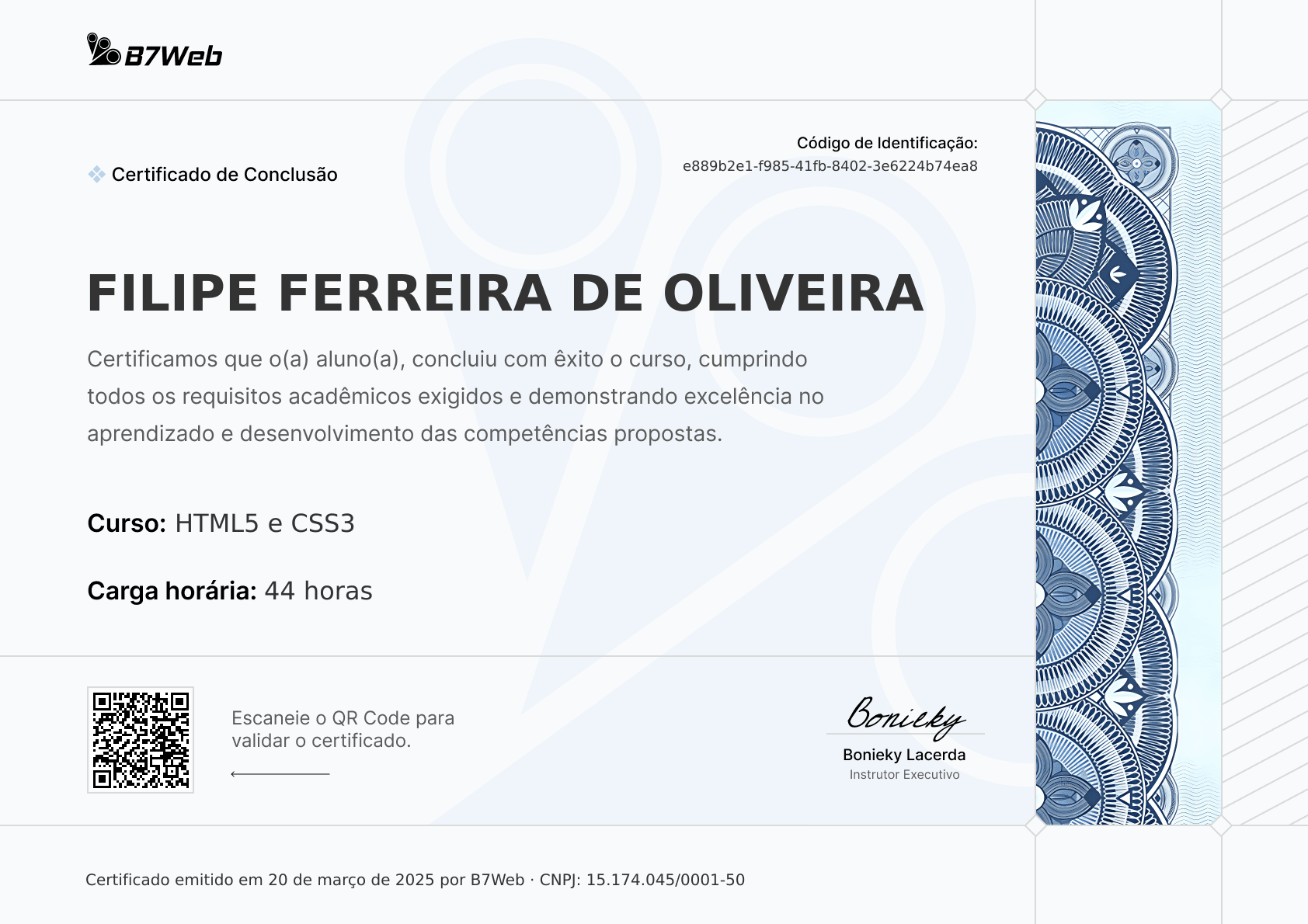 Certificado