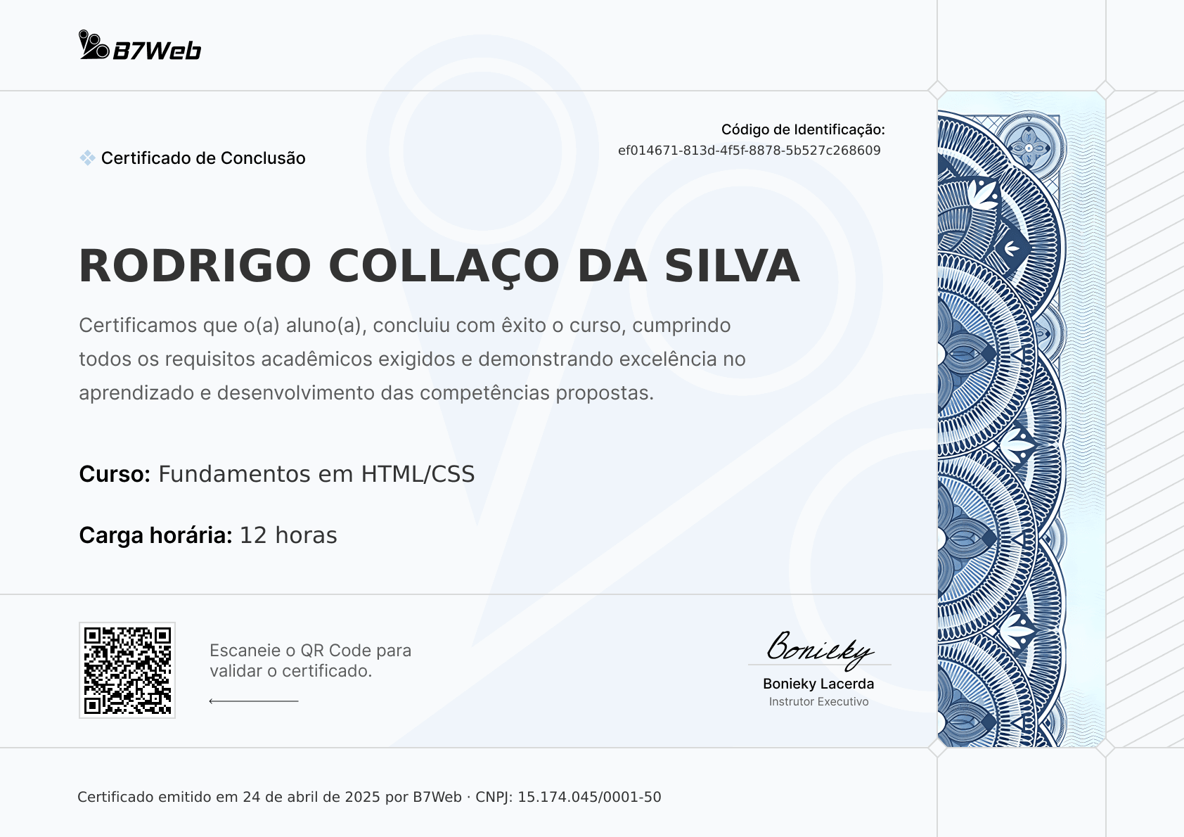 Certificado