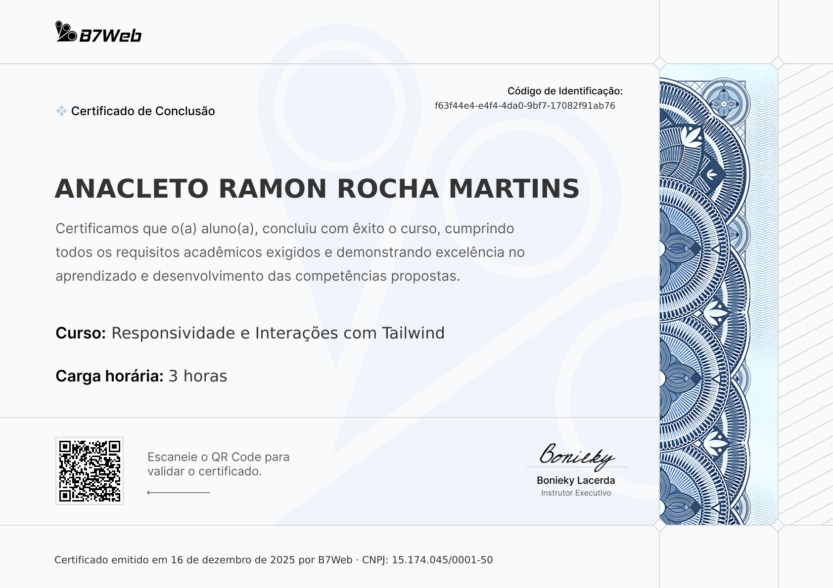 Certificado